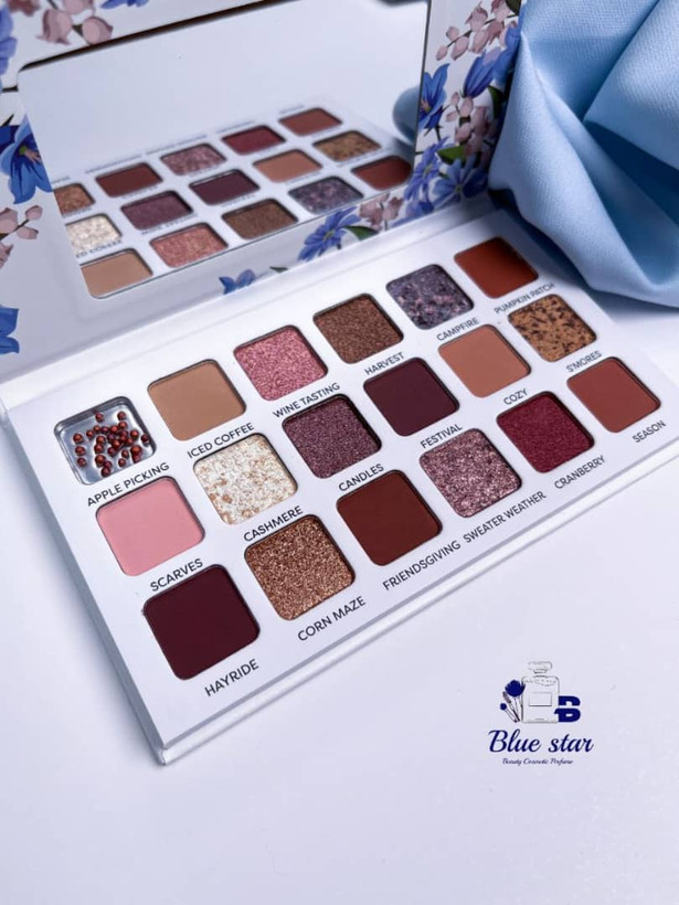 پالت سایه 18 رنگ کاتینکا