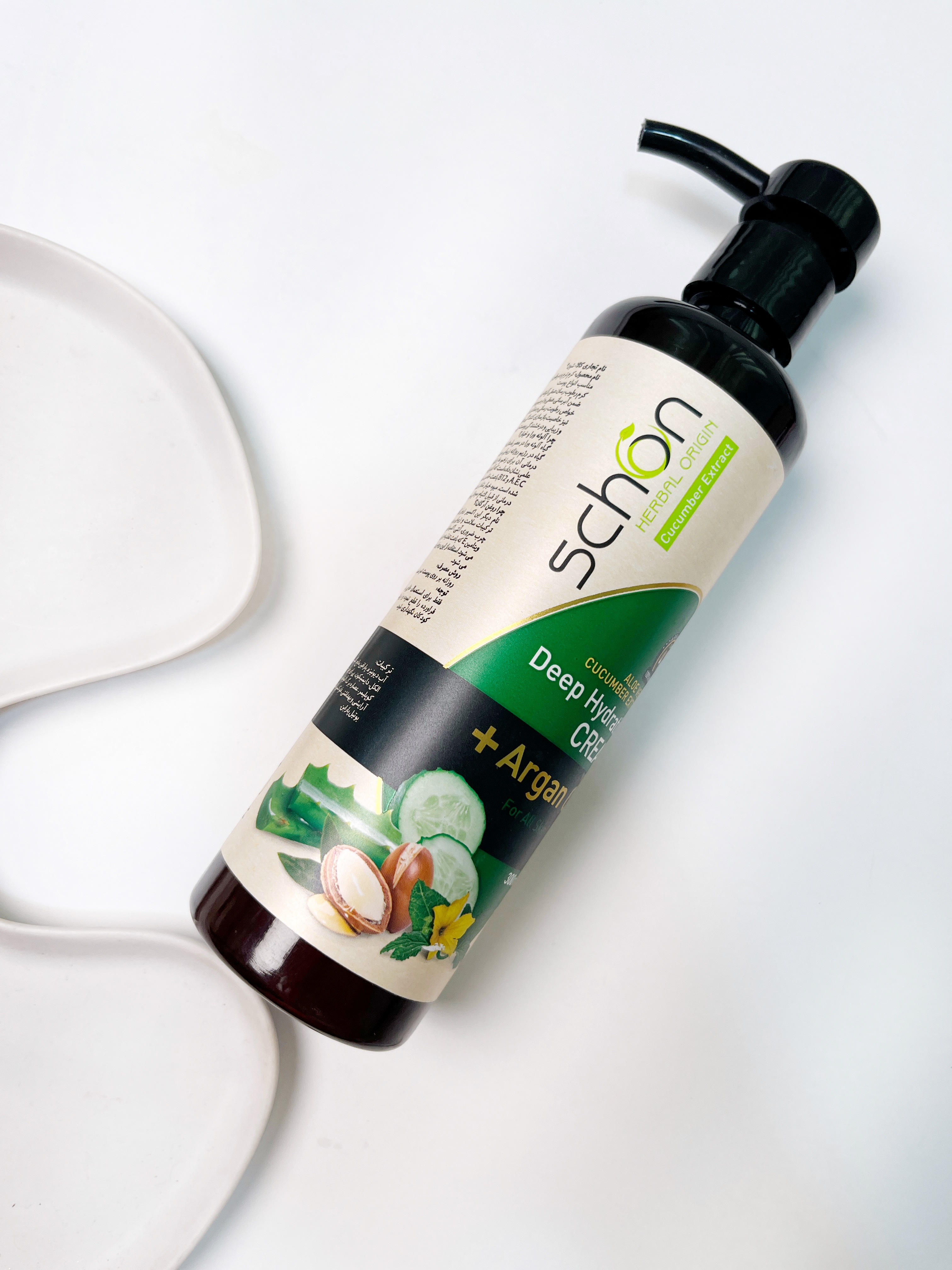 کرم آلوئه ورا و خیار شون