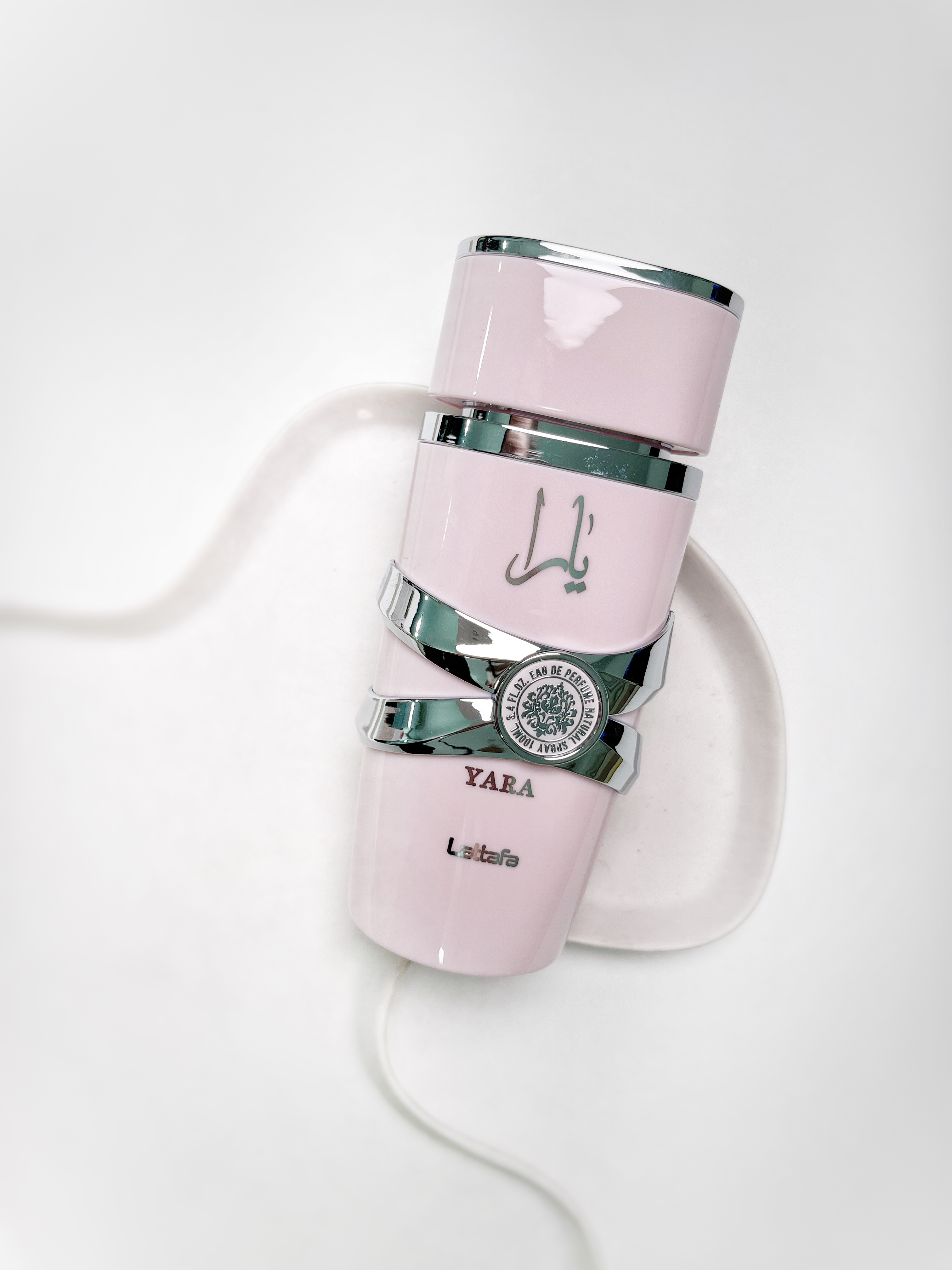 ادکلن زنانه لطافه یارا صورتی